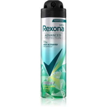 Rexona Men Advanced Protection Iced Lemon & Sage deodorant spray - imagine 2